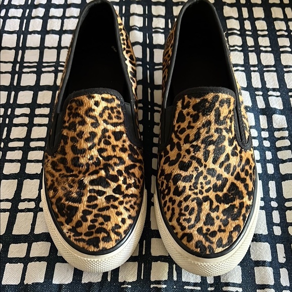 Sperry Brown and Black Slip-On Sneakers - Picture 2 of 9